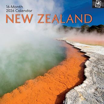 2026 Wall Calendar, New Zealand, 16-Month Images of New Zealand Theme 12x12