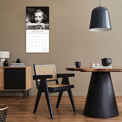 2026 Square Wall Calendar, Witty One Liners, 16-Month Funny Corner Theme 12x12