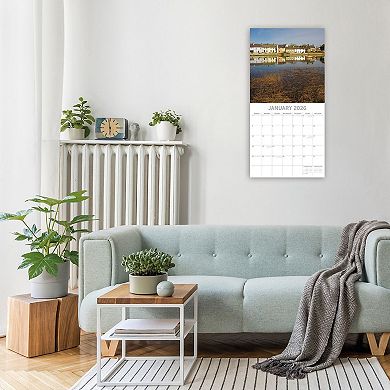 2026 Square Wall Calendar, Britain's Beautiful Villages, 16-Month, 12x12