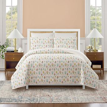 Makers Collective Angela Staehling Floral Wallpaper Quilt Set