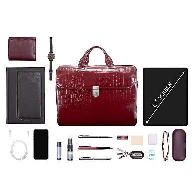McKleinUSA Servano 13-Inch Leather Tablet Briefcase