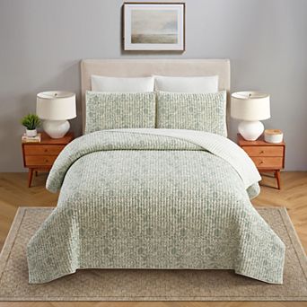 Modern Heirloom Eden Paisley Quilt Set