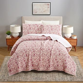 Modern Heirloom Eden Paisley Quilt Set