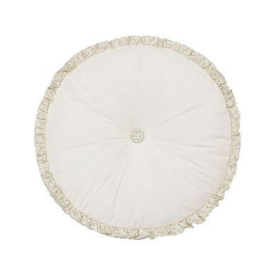 Modern Heirloom Harper Round Embroidered Throw Pillow