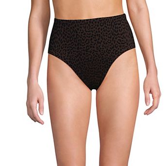 Women's Lands' End Cheeky High-Waisted Swim Bottoms