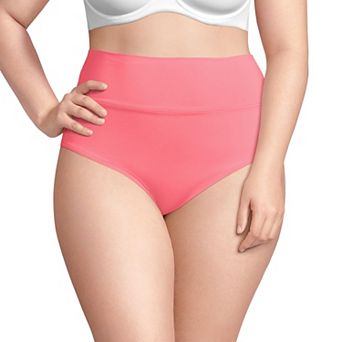 Plus Size Lands' End Pinchless High Waisted Swim Bottoms
