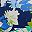 Navy Multi Floral