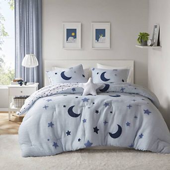 Intelligent Design Celeste Comforter Set with Coordinating Star Throw Pillow