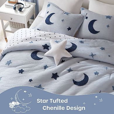 Intelligent Design Celeste Comforter Set with Coordinating Star Throw Pillow