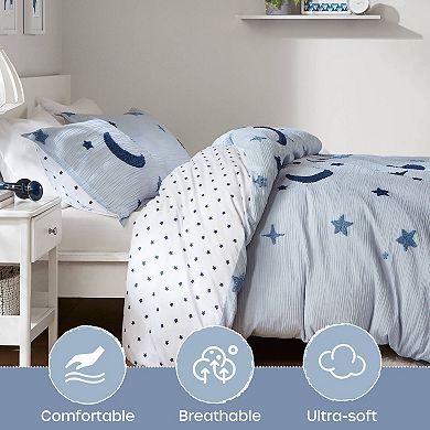 Intelligent Design Celeste Star & Moon Duvet Set