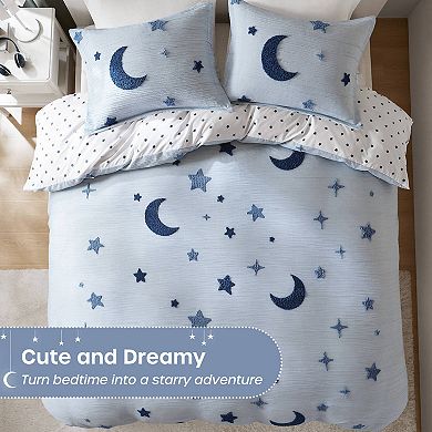 Intelligent Design Celeste Star & Moon Duvet Set