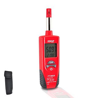 Pyle Temperature & Humidity Meter with Dew Point & Wet Bulb Measurement (PTHM20) - Black