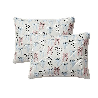 VCNY Home Multi Ribbon Pinsonic Quilt Set