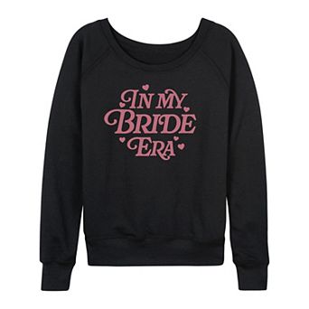 Women's In My Bride Era French Terry Long Sleeve Tee