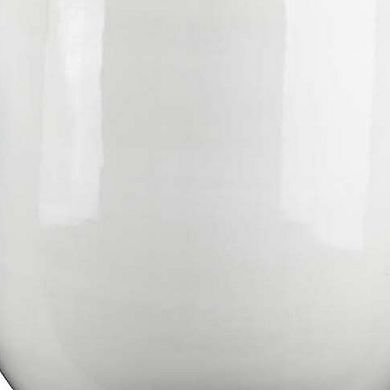 Womy Tall Decorative Planters Set of 2, Gloss White Ceramic 18 30 Inch