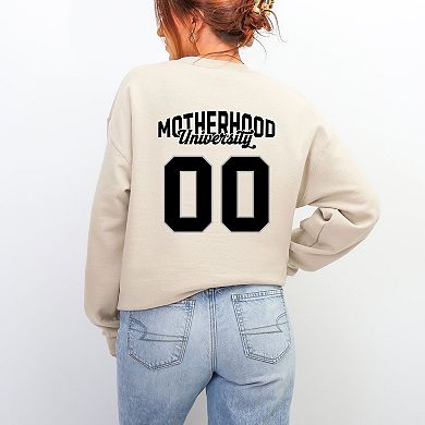 Motherhood University Jersey - Women's Graphic Sweatshirt