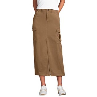 Women's Lands' End Cool Fade Cargo Maxi Skirt