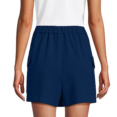 Women's Lands' End Crepe Above the Knee Skort