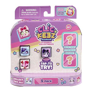 Goliath 5-Pack Clickeez Mystery Clickers - Styles May Vary