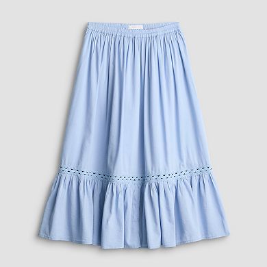 Women's LC Lauren Conrad Gathered Trim Skirt