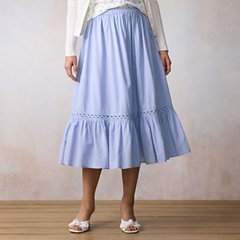 Women's LC Lauren Conrad Gathered Trim Skirt