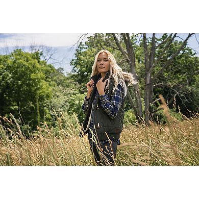 Women's Legendary Whitetails Quilted Toggle Hooded Puffer Vest