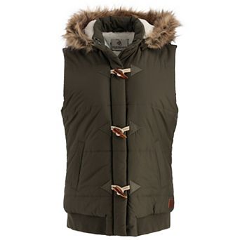 Women's Legendary Whitetails Quilted Toggle Hooded Puffer Vest