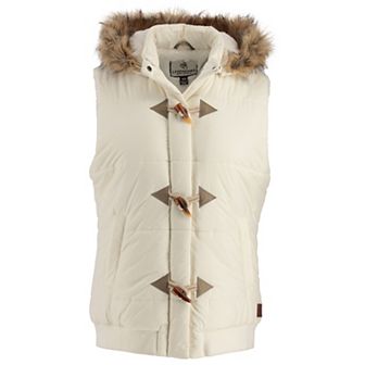 Women's Legendary Whitetails Quilted Toggle Hooded Puffer Vest