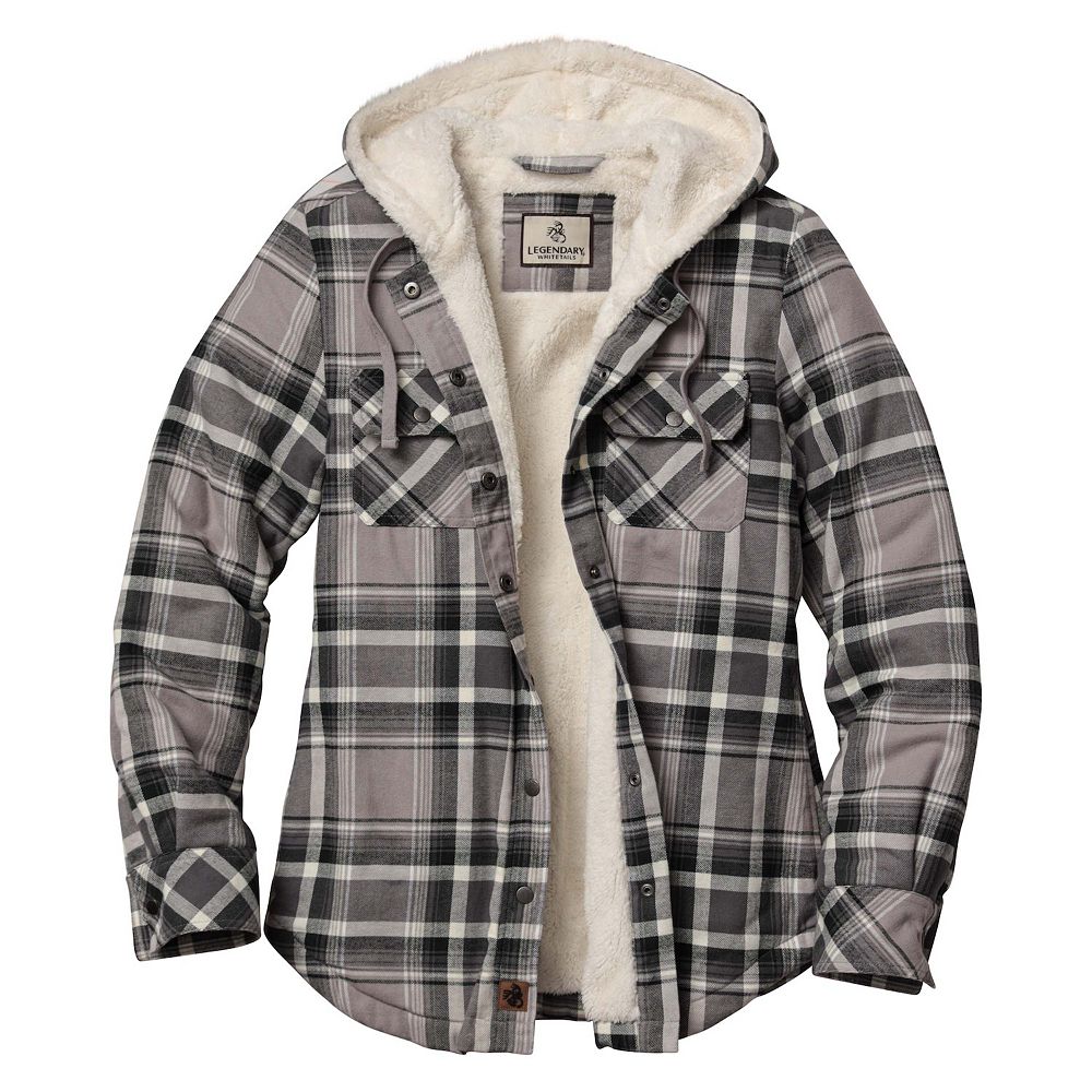 Women's Legendary Whitetails Snap Front Open Country Sherpa Lined