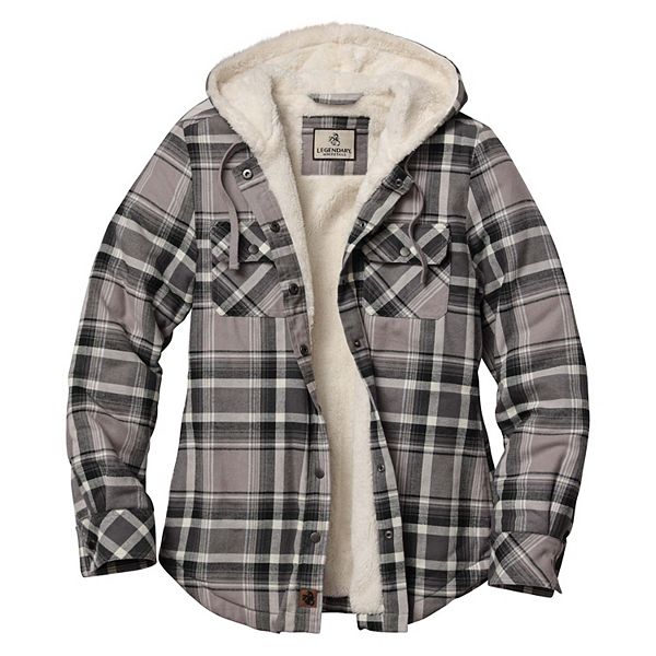 Women's Legendary Whitetails Snap Front Open Country Sherpa Lined