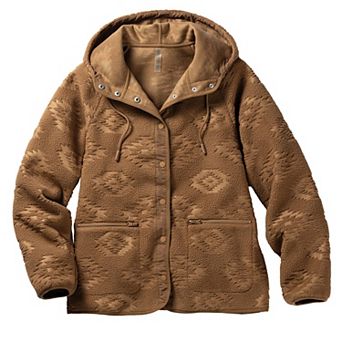 Women’s Legendary Outdoors Snap Front Fleece Jacket
