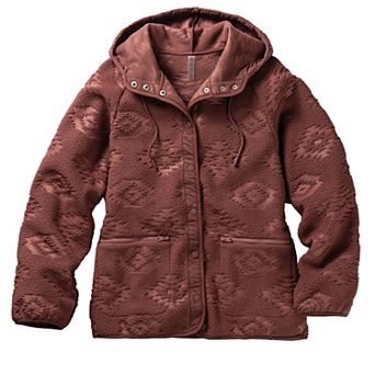 Women’s Legendary Outdoors Snap Front Fleece Jacket