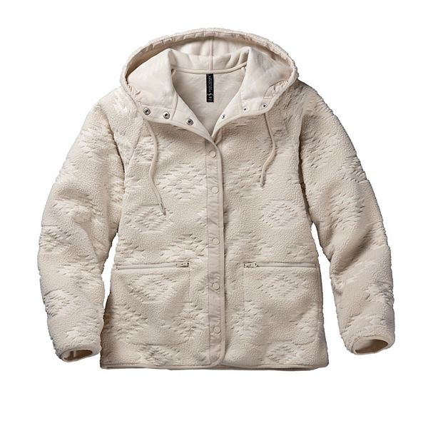 Women's Legendary Outdoors Snap Front Fleece Jacket