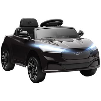 Qaba 12V Kids Ride On Car, Licensed Ford Mustang Mach-E Electric Car