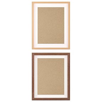 2 pc Picture Frames for Wall Hanging or Tabletop Display, Art Modern Photo Frame for Home Decor