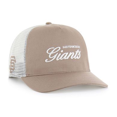 Men's '47 Brown San Francisco Giants Foundational Mesh Hitch Adjustable Hat