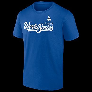 Men's Shohei Ohtani Royal Los Angeles Dodgers 2025 World Series Name & Number T-Shirt