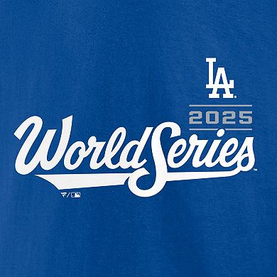 Men's Shohei Ohtani Royal Los Angeles Dodgers 2025 World Series Name & Number T-Shirt
