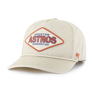 Men's '47 Khaki Houston Astros Cairn Hitch Adjustable Hat