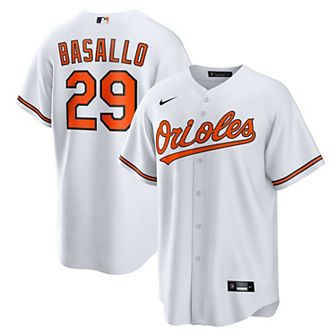 Men's Nike Samuel Basallo White Baltimore Orioles Replica Player Jersey