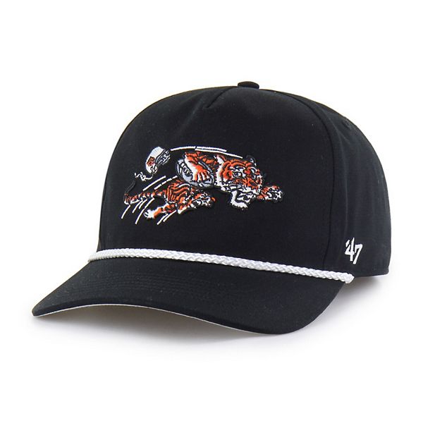 Men's '47 Black Cincinnati Bengals Rope Hitch Adjustable Hat