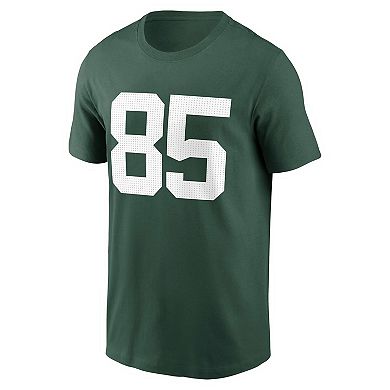 Men's Nike Tucker Kraft Green Green Bay Packers Player Name & Number T-Shirt
