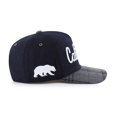 Unisex '47 Navy Cal Bears Windowpane Plaid Collection Hitch Adjustable Hat
