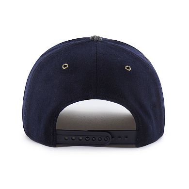 Unisex '47 Navy Cal Bears Windowpane Plaid Collection Hitch Adjustable Hat