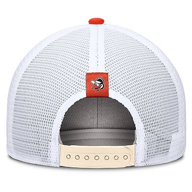 Men's Nike Natural Baltimore Orioles Cooperstown Collection Dri-FIT Rise Trucker Adjustable Hat