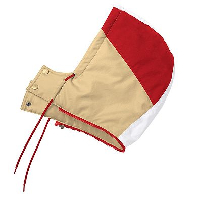 Men's Pro Player Scarlet/Gold San Francisco 49ers Shoulder To Shoulder Polyfill Full-Zip Hooded Jacket