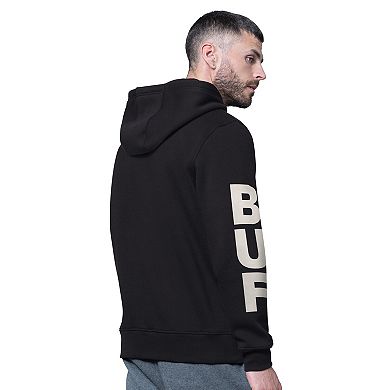 Men's Starter Black Buffalo Bills Handoff Fleece Hoodie Sweatshirt