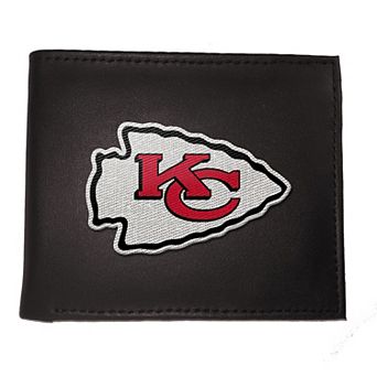 Kansas City Chiefs Synthetic Leather Embroidered Bifold Wallet
