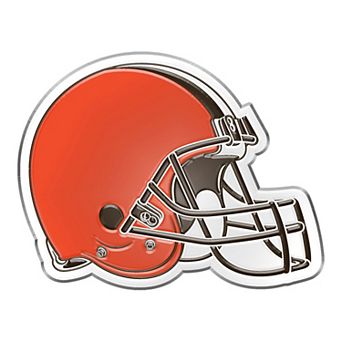 Logo Brands Cleveland Browns Embossed Color Auto Emblem