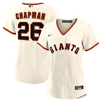 Women's Nike Matt Chapman Cream San Francisco Giants Home Replica Jersey